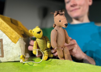 A Dell UltraSharp monitor