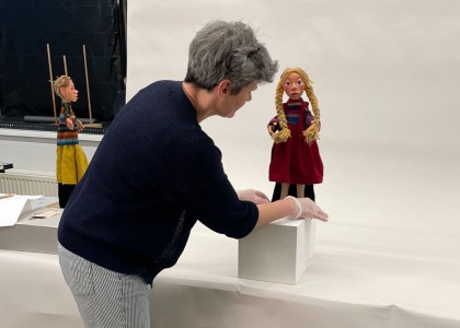 A Dell UltraSharp monitor